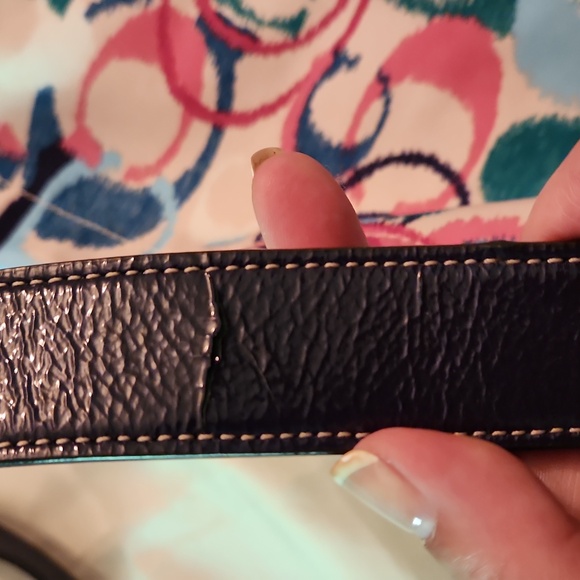 Coach multicolored crossbody satchel - Picture 5 of 5